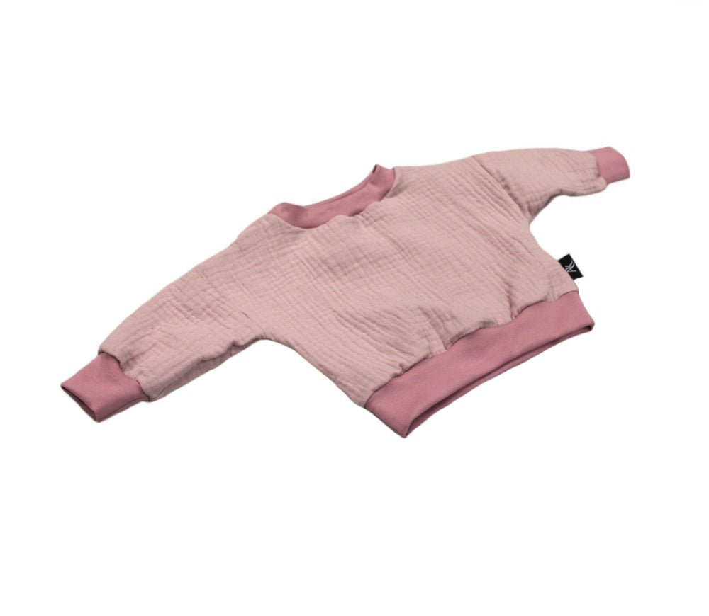 Muslin Sweater - Pink 0 - 1 Year - AnnaKarinna