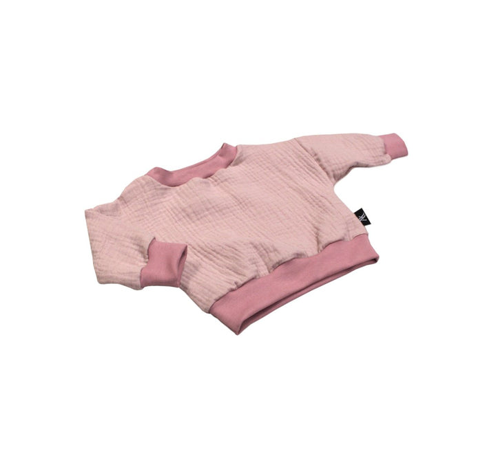 Muslin Sweater - Pink 0 - 1 Year - AnnaKarinna