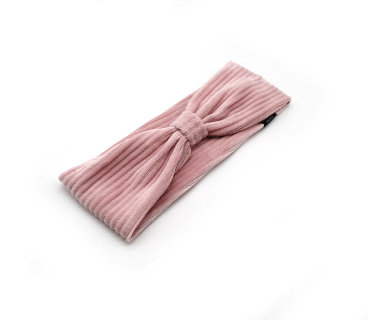 Nude Pink Turban Headband & Small Scrunchie Set - AnnaKarinna