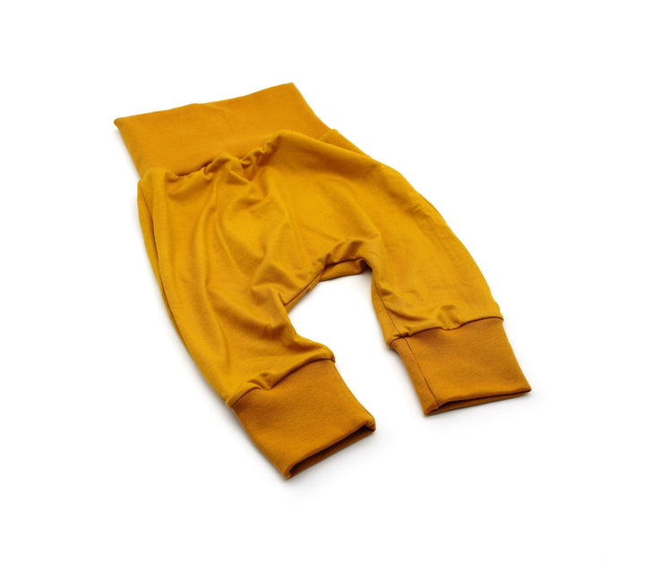 Ocher Bamboo Baggy Pants 0- 1 Year - AnnaKarinna