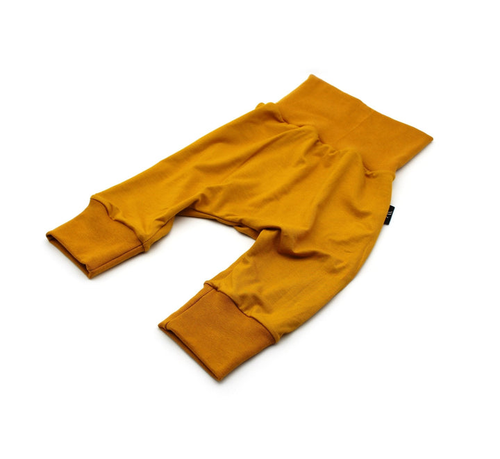 Ocher Bamboo Baggy Pants 0- 1 Year - AnnaKarinna