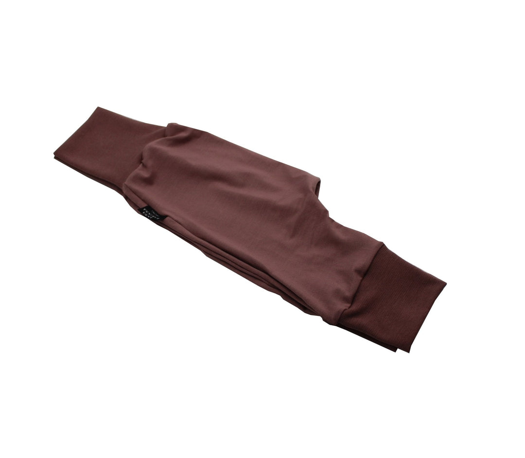 Old Mauve Bamboo Baggy Pants 0 - 1 Year - AnnaKarinna