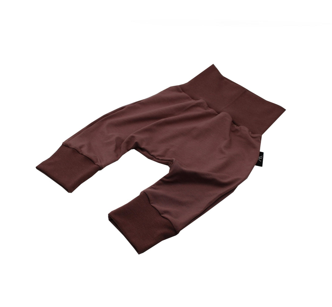 Old Mauve Bamboo Baggy Pants 0 - 1 Year - AnnaKarinna