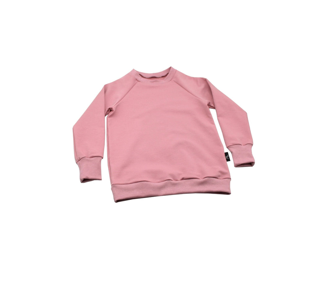 Organic Baby Pullover Pink Color 1 - 3 Years - AnnaKarinna