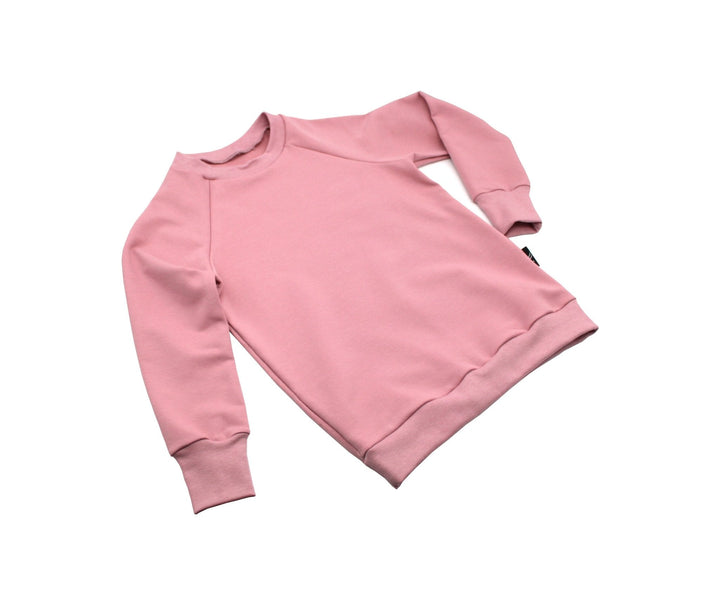 Organic Baby Pullover Pink Color 1 - 3 Years - AnnaKarinna