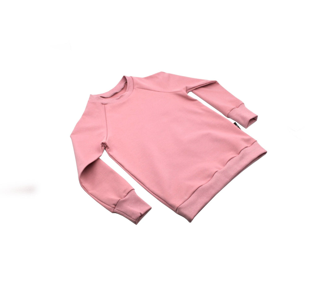 Organic Baby Pullover Pink Color 1 - 3 Years - AnnaKarinna
