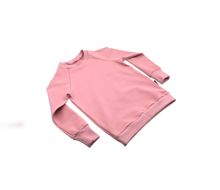 Organic Baby Pullover Pink Color 1 - 3 Years - AnnaKarinna