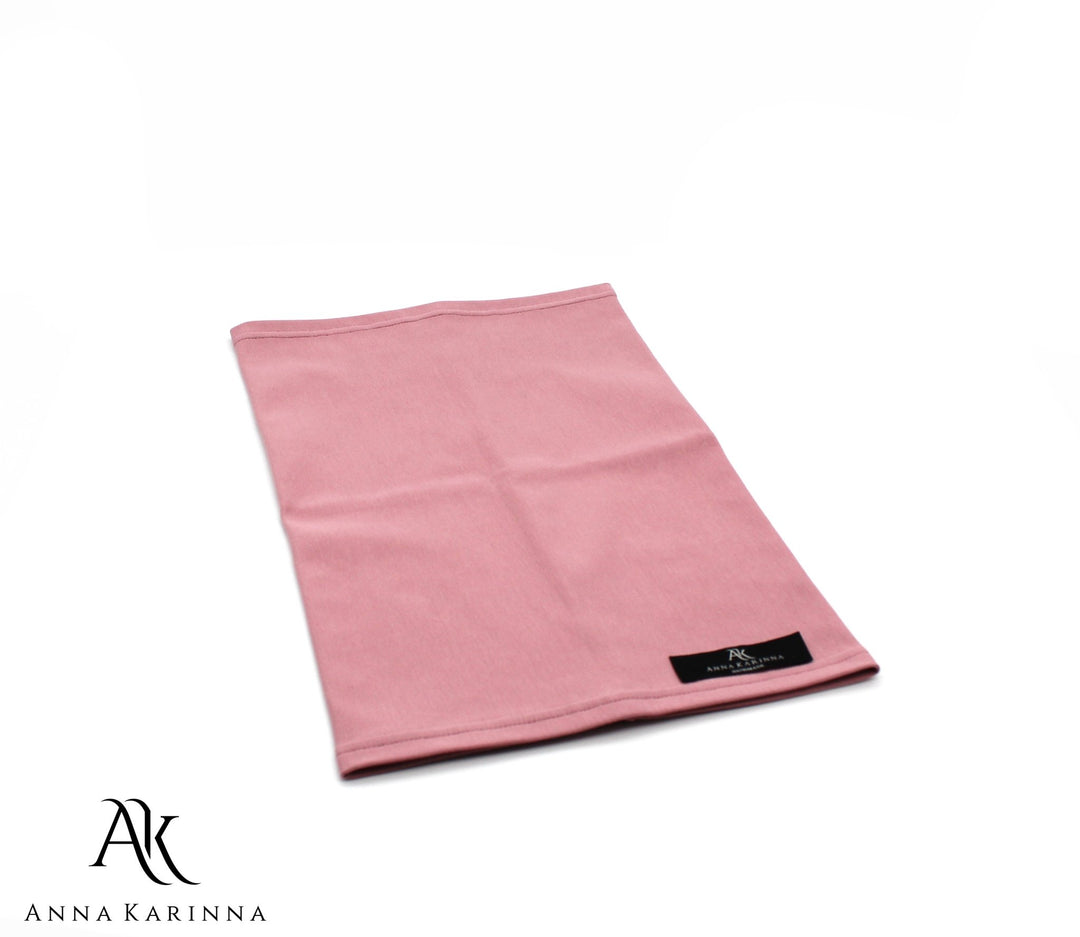 Organic Cotton Powder Pink Tube Scarf - AnnaKarinna