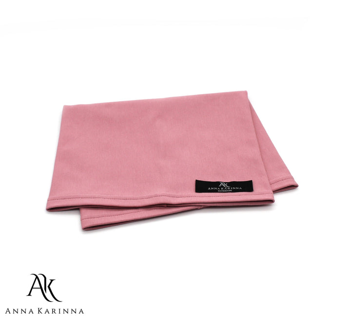 Organic Cotton Powder Pink Tube Scarf - AnnaKarinna