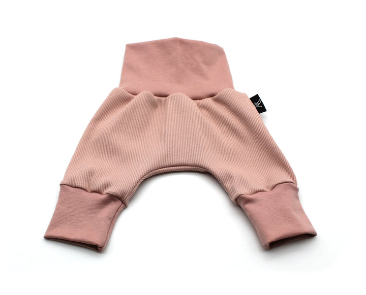 Pink Baggy Rib Cotton Pants NB - AnnaKarinna