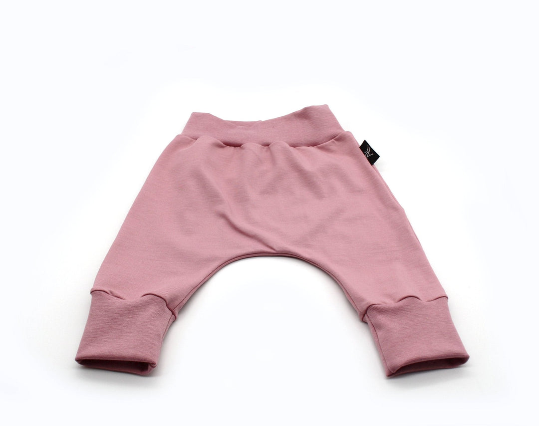 Powder Pink baggy pants 0 - 1 Year - AnnaKarinna