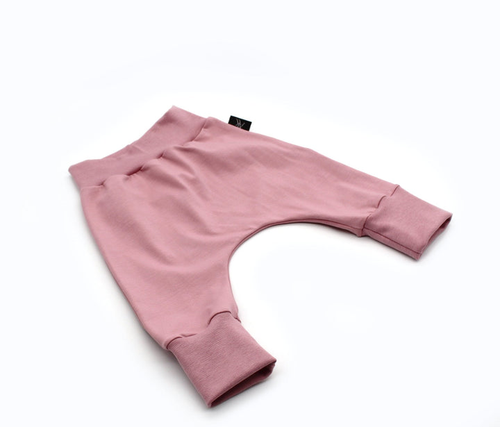 Powder Pink baggy pants 1 - 3 Years - AnnaKarinna