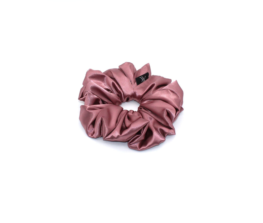 Satin XL Clay Pink scrunchie - AnnaKarinna