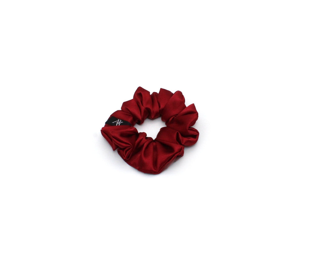 Satin XL, Medium, Small Red scrunchie - AnnaKarinna