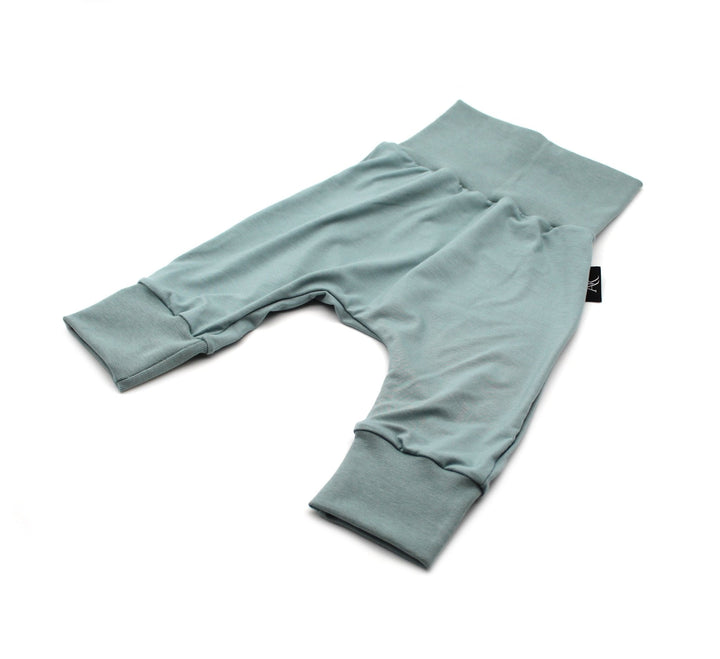 Sea Green Bamboo Baggy Pants 0 - 1 Year - AnnaKarinna