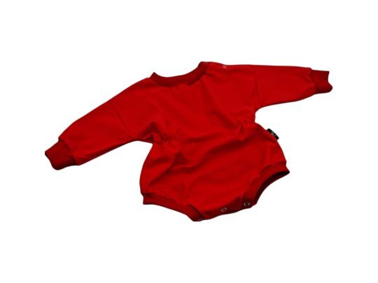Sweater Romper Baby Girl - Red Color 0 - 1 Year - AnnaKarinna