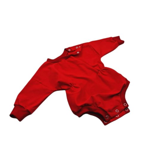 Sweater Romper Baby Girl - Red Color 0 - 1 Year - AnnaKarinna