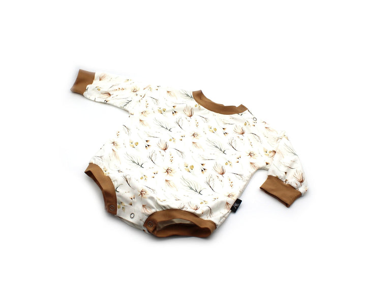 Sweater Romper - Boho Bohemian Floral 0 - 1 Year - AnnaKarinna