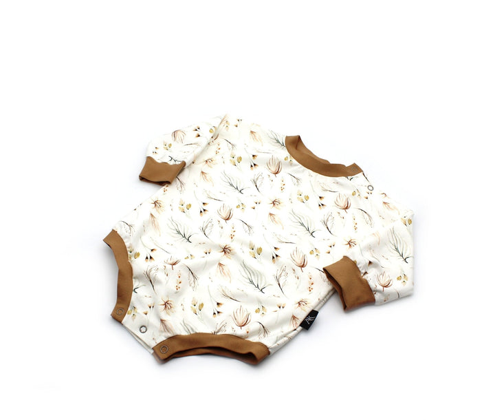 Sweater Romper - Boho Bohemian Floral 0 - 1 Year - AnnaKarinna