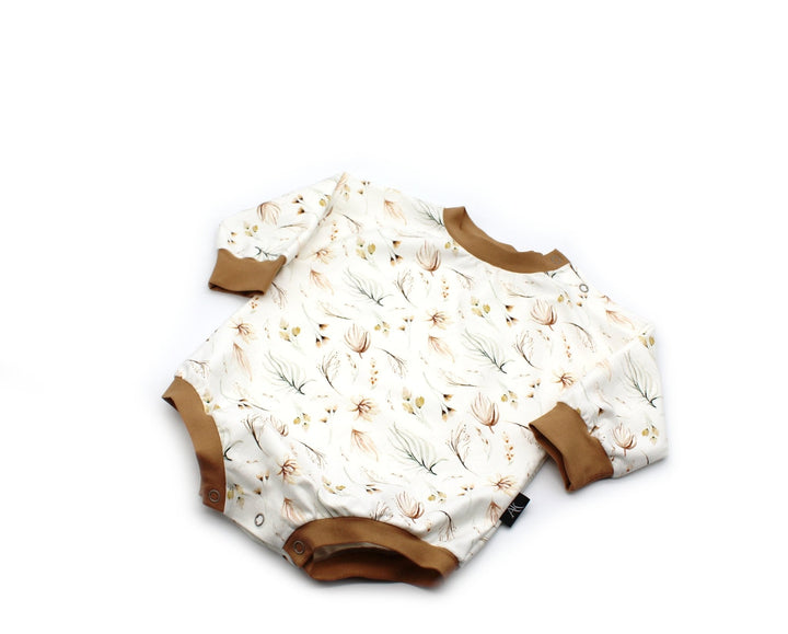 Sweater Romper - Boho Bohemian Floral 0 - 1 Year - AnnaKarinna