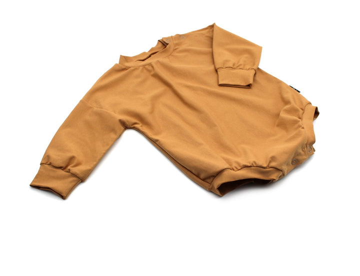 Sweater Romper - Camel Color 1 - 3 Years - AnnaKarinna