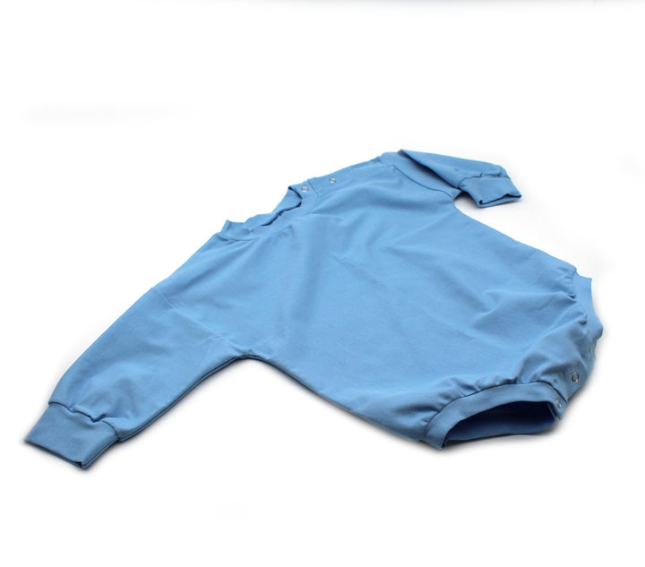 Sweater romper - Light Blue color 1 - 3 Years - AnnaKarinna