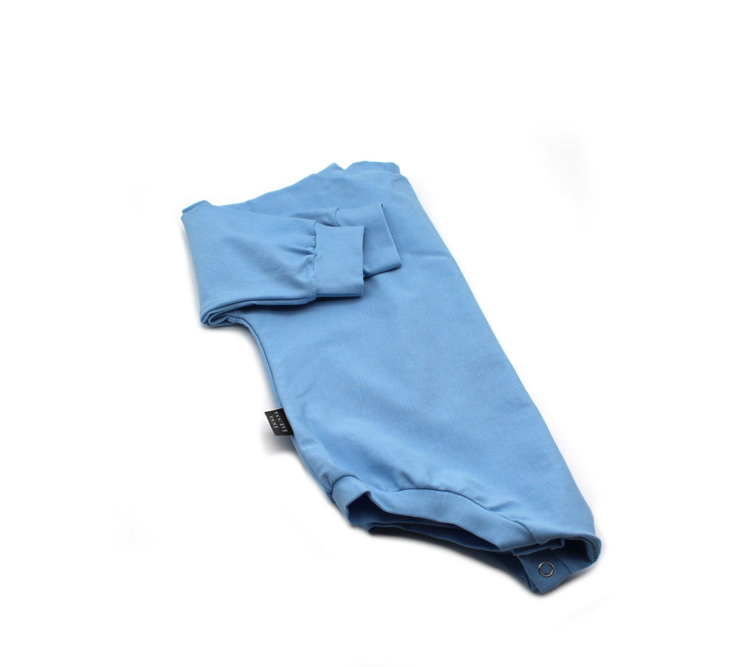 Sweater romper - Light Blue color 1 - 3 Years - AnnaKarinna