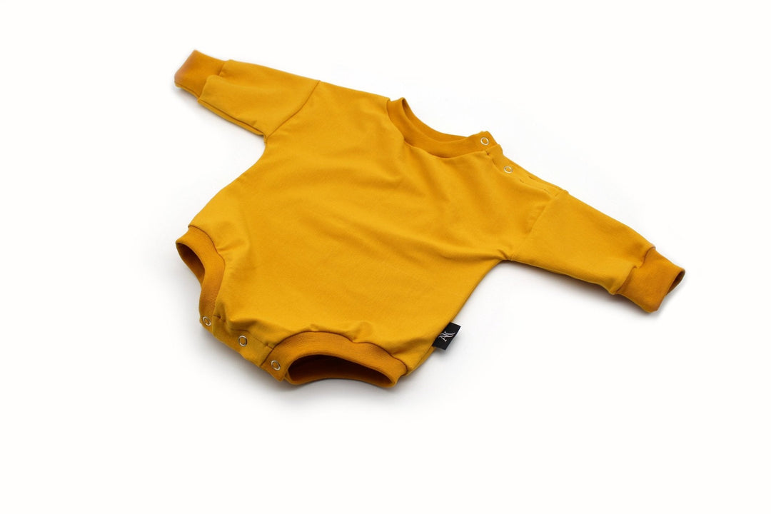 Sweater romper - Ocher color 1 - 3 Years - AnnaKarinna