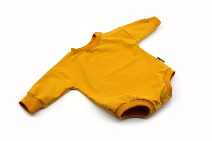 Sweater romper - Ocher color 1 - 3 Years - AnnaKarinna
