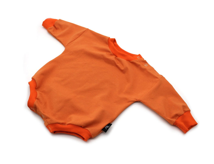 Sweater Romper - Orange Color NB - AnnaKarinna